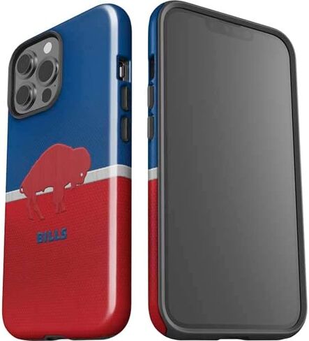 Skinit Impact Phone Case Compatible with iPhone 14 Pro Max - Officially Licensed NFL Buffalo Bills Breakaway Design in Saudi Arabia