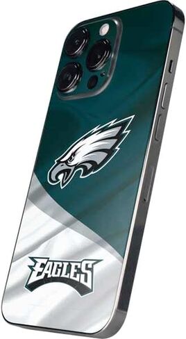 غلاف هاتف Skinit متوافق مع iPhone 16 Pro Max - تصميم مرخص رسميًا من الدوري الوطني لكرة القدم الأمريكية NFL Philadelphia Eagles in Saudi Arabia