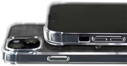 حافظة هاتف Skinit متوافقة مع MagSafe iPhone 15 Plus - تصميم أسود وأبيض مرخص رسميًا من NFL Detroit Lions in Saudi Arabia