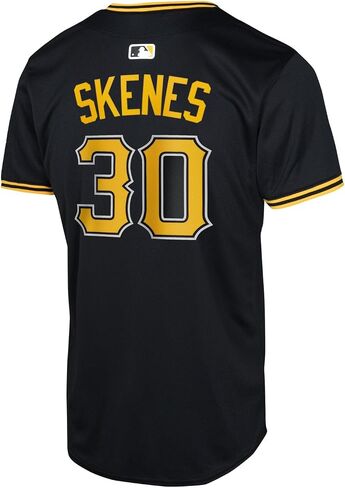 Outerstuff Paul Skenes Pittsburgh Pirates MLB Kids Youth 8-20 Black Alternate Player Jersey in Saudi Arabia