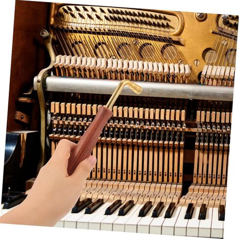 Vaguelly Dulcimer Tuning Lever Tool Ergonomic Shaped Spanner Tuner for Dulcimer Piano Guzheng Elegant and Design for Comfortable Grip Tuning Accessory in Saudi Arabia