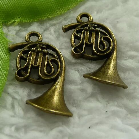 220 Pieces Bronze Plated Bugle 23x13mm B3877 in Saudi Arabia