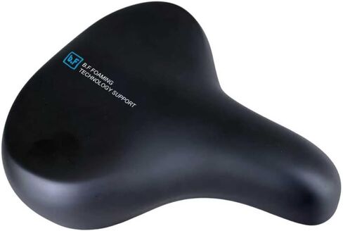 Bike Seat for Men Women, Comfortable Waterproof Bicycle Saddle with Soft Foam Padding, Universal Replacement Bike Saddle for Road Mountain Bike Commuting Black in Saudi Arabia