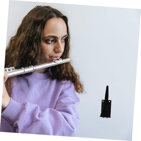 Wall-mounted Flute Clarinet Rack Metal Bracket with Screws Durable Multi-use Holder for Woodwind Instruments for Music Learners in Saudi Arabia