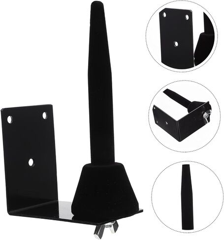 Wall-mounted Flute Clarinet Rack Metal Bracket with Screws Durable Multi-use Holder for Woodwind Instruments for Music Learners in Saudi Arabia