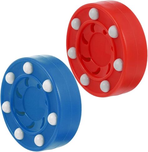 2Pcs Roller Hockey Practice Pucks Durable Ice Hockey Accessories for Training Competition for Skating Practice in Saudi Arabia