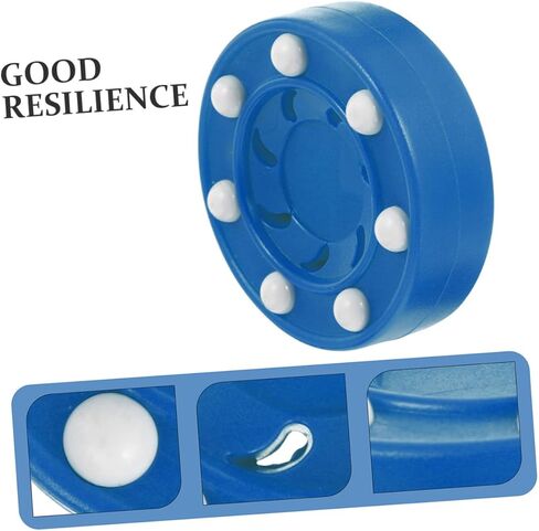 2Pcs Roller Hockey Practice Pucks Durable Ice Hockey Accessories for Training Competition for Skating Practice in Saudi Arabia
