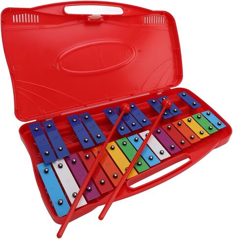 Colorful Aluminum Xylophone 25 Note Professional Xylophone for Music Teaching with Carrying Case in Saudi Arabia