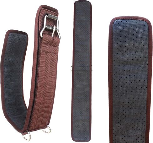 CHALLENGER 24" Western Neoprene Anti-Slip Detachable Saddle Straight Cinch Brown 9791BR-24 in Saudi Arabia