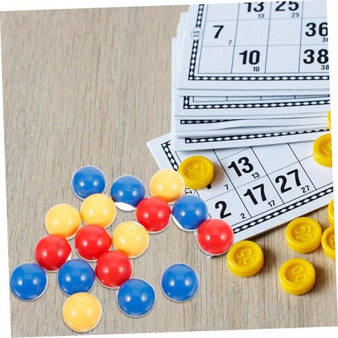 GALPADA 30pcs Strong Bingo Balls Numbered Game Balls for Parties Celebrations Events Easy to Find in Kuwait