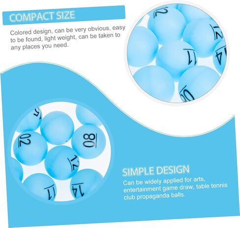 16 قطعة من كرات البنغو كرات اليانصيب لألعاب الحفلات والأنشطة التعليمية دعائم لعبة السحب خفيفة الوزن لسهولة الاستخدام in Kuwait