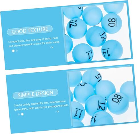 16 قطعة من كرات البنغو كرات اليانصيب لألعاب الحفلات والأنشطة التعليمية دعائم لعبة السحب خفيفة الوزن لسهولة الاستخدام in Kuwait