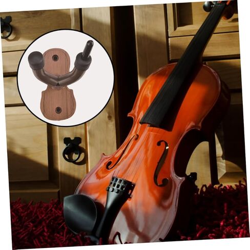 GALPADA Wall Mounted Violin Hanger Hook with Protective Surface Easy Install Holder for Space Saving Storage Scratch Resistant Violin and Rack for Home Studio in Saudi Arabia