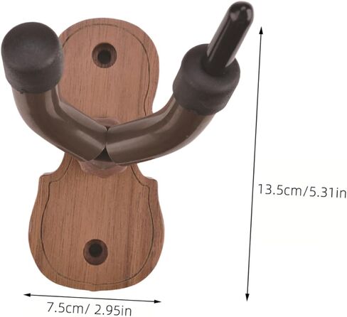 GALPADA Wall Mounted Violin Hanger Hook with Protective Surface Easy Install Holder for Space Saving Storage Scratch Resistant Violin and Rack for Home Studio in Saudi Arabia
