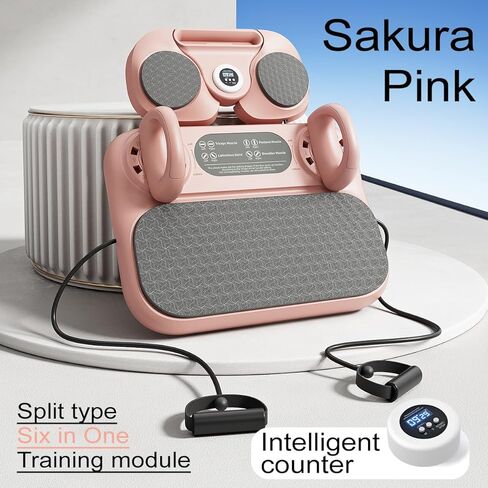 جهاز إصلاح البيلاتيس المطور، معدات لوح البيلاتيس المنزلي، مجموعة أدوات البيلاتيس المنزلية مع مؤقت / معدات تمارين البطن / لوح رفع متعدد الوظائف / أشرطة المقاومة / لوح التوازن للنساء للتمرين المنزلي in Kuwait