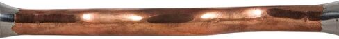 FES Copper Port Slim Curb Horse Bit | Promotes Collection & Headset | Enhances Sensitivity | Encourages Salivation | Stainless Steel Cheeks | Leverage for Subtle Cues in Saudi Arabia