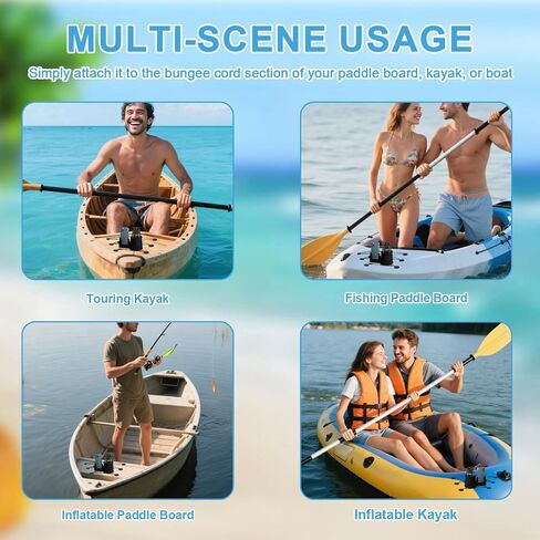 Paddle Board Cooler Waterproof, Insulated Kayak Paddle Board Deck Cooler Bag, Insulation Stand Up Paddleboard Deck Storage Bag for Surfboards Outdoor Surfing Adventures Canoes Boat Camping in Saudi Arabia