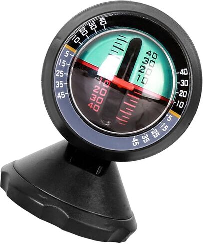 Multi Functional Car Vehicle Inclinometer Slope Level Gauge for Off Road Biking Driving and Boating Outdoor Activities Compact and Lightweight Slope Tool in Saudi Arabia
