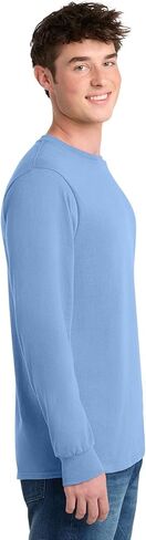 APPAREL GLOBE Men's Long Sleeve Core Blend T-Shirt in Saudi Arabia