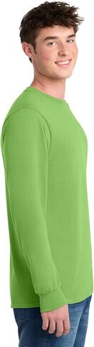 APPAREL GLOBE Men's Long Sleeve Core Blend T-Shirt in Saudi Arabia