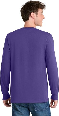 APPAREL GLOBE Men's Long Sleeve Core Blend T-Shirt in Saudi Arabia