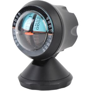 Vehicle Inclinometer Adjustable 360° Viewing Angle Gradient Angle Slope Meter Car Inclinometer Level Tilt Indicator for Off Road Vehicle, self Driving Travelling Supplies in Kuwait