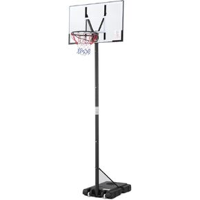 Amazon Basics Portable Basketball Hoop Outdoor Goal System, 4.75-10ft Adjustable in Kuwait