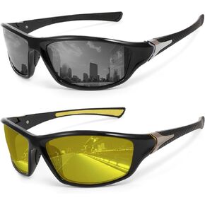 Hifot Sports Polarized Sunglasses Men, Sun Glasses for Cycling Driving Fishing, Women's Sunglasses Running Baseball Golf in Kuwait