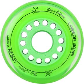 عجلة التزلج المضمنة من Labeda Roller Hockey Wheels Union Premium Performance - اختر الحجم واللون in Kuwait