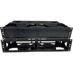 طقم حامل حامل RackStackMount، من أجل Sonos Amps، يحمل 2 Sonos Amps في حاوية 2U مقاس 19 بوصة بواسطة حامل حامل المكدس in Kuwait