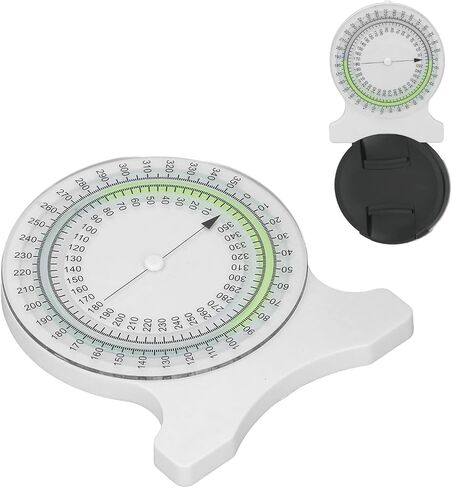 Inclinometer Gauges Physical Therapys Non Leak Bubble Accurate Measurements Scratch resistants Surface 360 Degree Rotation for Students Professionals White ABS (Blue) in Saudi Arabia