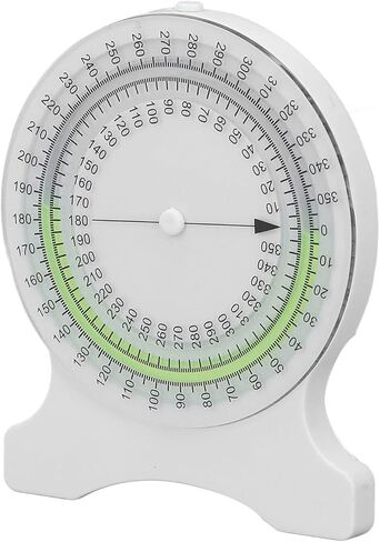 Inclinometer Gauges Physical Therapys Non Leak Bubble Accurate Measurements Scratch resistants Surface 360 Degree Rotation for Students Professionals White ABS (Blue) in Saudi Arabia