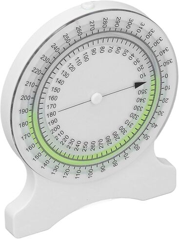 Inclinometer Gauges Physical Therapys Non Leak Bubble Accurate Measurements Scratch resistants Surface 360 Degree Rotation for Students Professionals White ABS (Blue) in Saudi Arabia