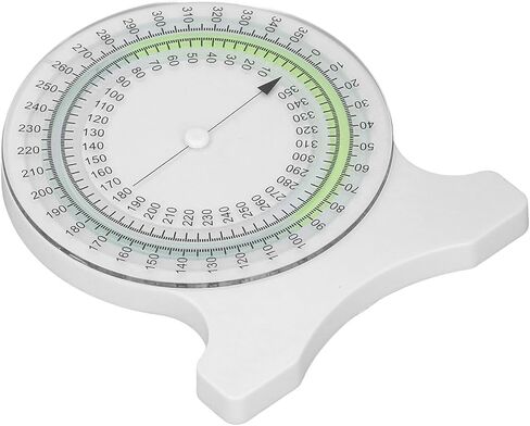 Inclinometer Gauges Physical Therapys Non Leak Bubble Accurate Measurements Scratch resistants Surface 360 Degree Rotation for Students Professionals White ABS (Blue) in Saudi Arabia