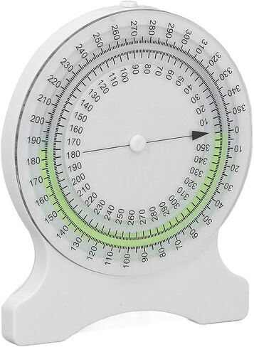 Inclinometer Gauges Physical Therapys Non Leak Bubble Accurate Measurements Scratch resistants Surface 360 Degree Rotation for Students Professionals White ABS (Blue) in Saudi Arabia