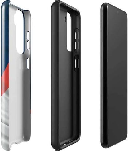 حافظة هاتف Skinit Pro متوافقة مع هاتف Galaxy S22 Plus - تصميم NFL New England Patriots المرخص رسميًا in Saudi Arabia