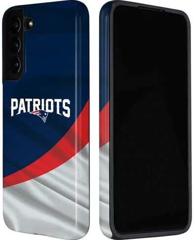 حافظة هاتف Skinit Pro متوافقة مع هاتف Galaxy S22 Plus - تصميم NFL New England Patriots المرخص رسميًا in Saudi Arabia