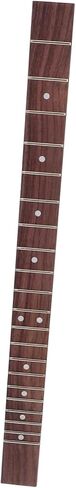 Vaguelly Electric Guitar Neck Replacement Fretboard Frets Easy to Install for Guitar Repairs and Upgrades in Saudi Arabia