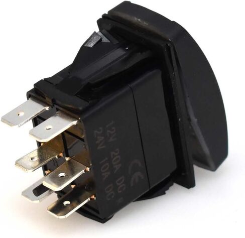 Carling On/Off/On Contura V Boat Rocker Switch | Light Bar 6 Spade 12V in Saudi Arabia