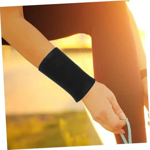 2Pcs Breathable Ankle Protectors Elastic Ankle Sleeves for Figure Skating Anti-Wear Support Comfortable Fit for Men and Women in Saudi Arabia