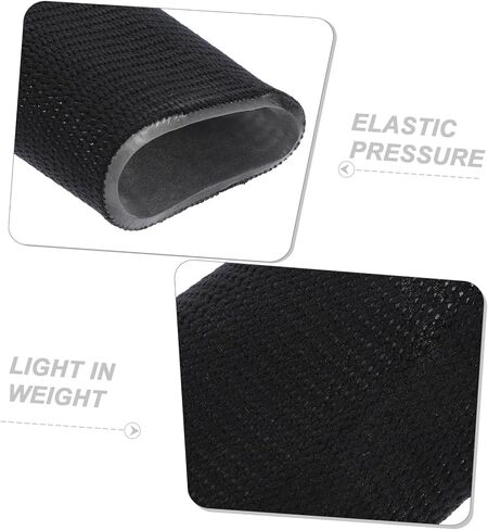 2Pcs Breathable Ankle Protectors Elastic Ankle Sleeves for Figure Skating Anti-Wear Support Comfortable Fit for Men and Women in Saudi Arabia