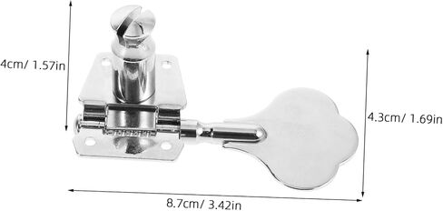 Bass Guitar Tuner Open Pegs for Accurate Sound Durable Knobs Easy Installation Compatible with Various Bass Guitars in Saudi Arabia