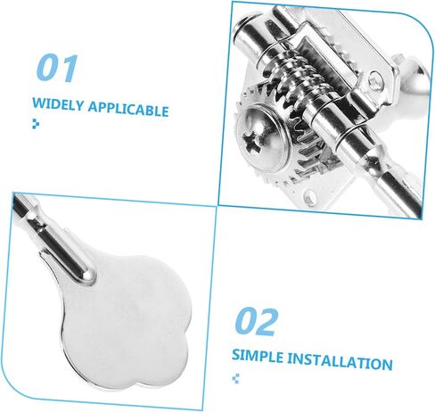 Bass Guitar Tuner Open Pegs for Accurate Sound Durable Knobs Easy Installation Compatible with Various Bass Guitars in Saudi Arabia