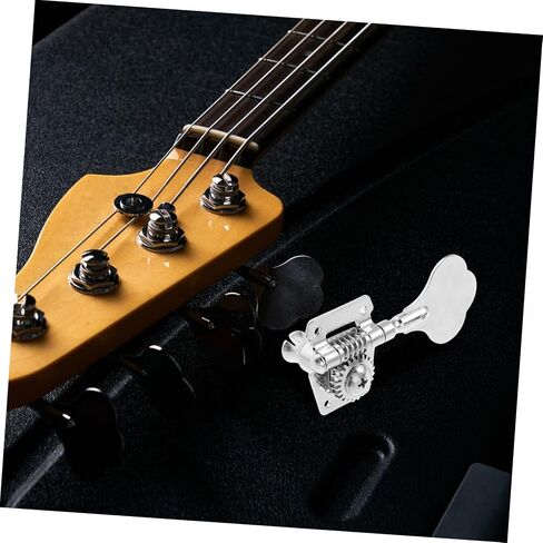 Bass Guitar Tuner Open Pegs for Accurate Sound Durable Knobs Easy Installation Compatible with Various Bass Guitars in Saudi Arabia