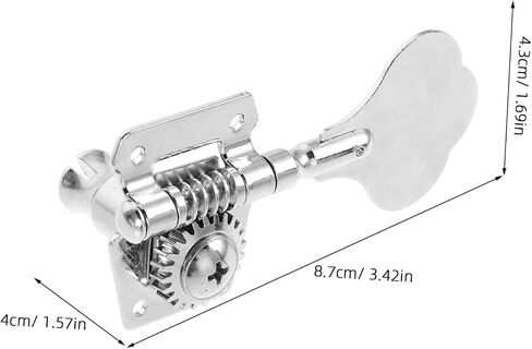Bass Guitar Tuner Open Pegs for Accurate Sound Durable Knobs Easy Installation Compatible with Various Bass Guitars in Saudi Arabia