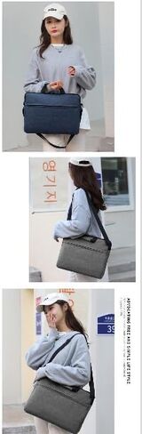 حقيبة كمبيوتر محمول حقيبة داخلية خفيفة الوزن حقيبة كمبيوتر محمول بكتف واحد، مقاس 17 بوصة in Kuwait