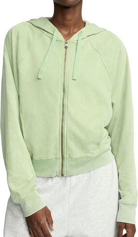Champion Women's Vintage Wash Zip-up Hoodie, C Logo in Saudi Arabia