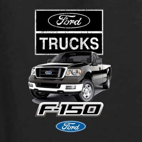سويت شيرت بقلنسوة بسحاب من Wild Bobby Ford Trucks F150 Pickup من الأمام والخلف للسيارات والشاحنات in Saudi Arabia