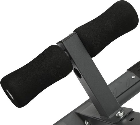 مقعد Hyperextension، كرسي روماني مزدوج قابل للتعديل بزاوية وارتفاع، للتمرين المنزلي، مقعد متعدد الوظائف لصالة الألعاب الرياضية المنزلية للتمرين المنزلي للرجال والنساء، سعة وزن تصل إلى 330 رطلاً in Saudi Arabia