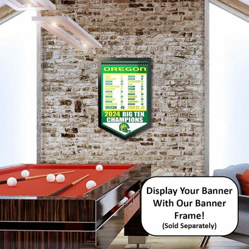 شركة College Flags & Banners Co. لافتة موسم أوريغون غير مهزومة لعام 2024 in Saudi Arabia